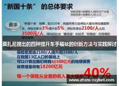 莫扎尼提出的四种提升车手福祉的创新方法与实践探讨
